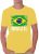 Awkward Styles Brazil Shirts for Men Brazil Flag T-Shirts Brazil Gifts for Him