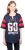 Ultra Game NFL Women’s Lace Up T-shirt Jersey