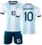 Diego Maradona #10 Argentina Home Soccer Jersey Commemorative Football Jersey Set
