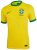 Nike 2020-2021 Brazil Home Football Soccer T-Shirt Jersey (Kids)